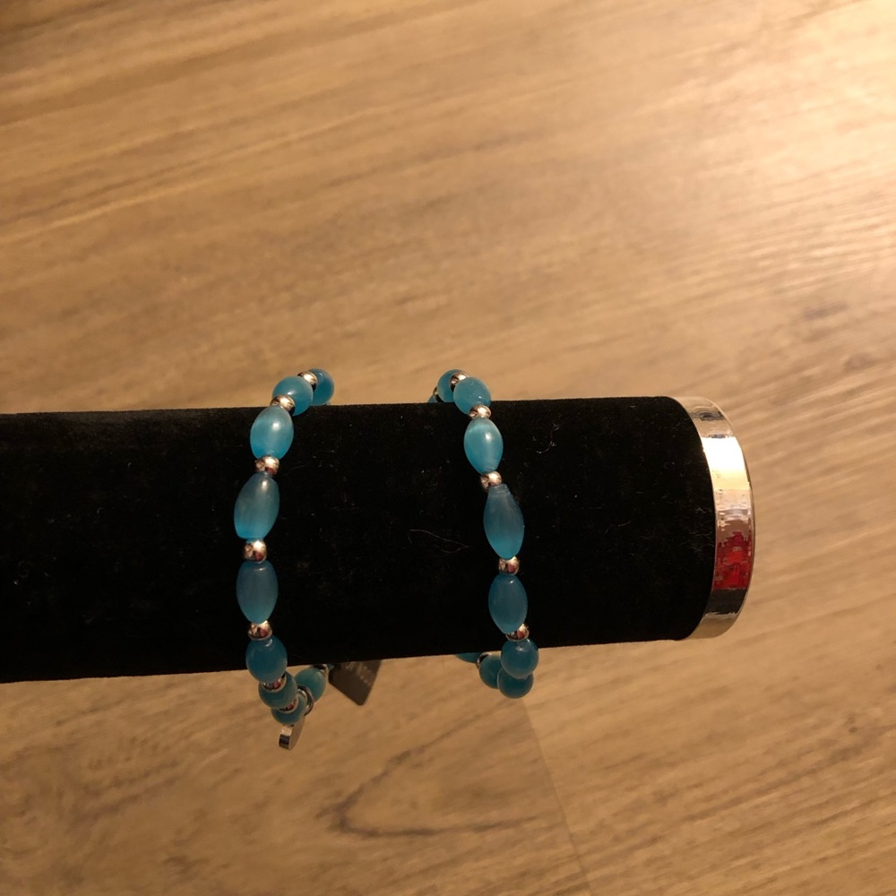 NOGU Blue Wrap Bracelet, Brand-New with tags